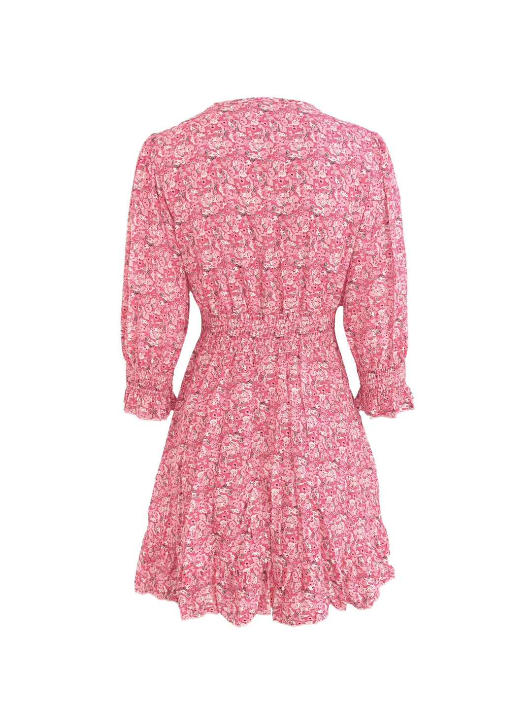 Women's V-Neck Boho Floral Dress
