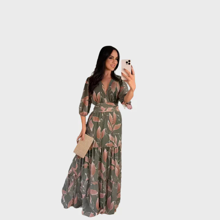 Floral Dress with Comfort