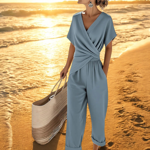 Emilia | Draped Jumpsuit
