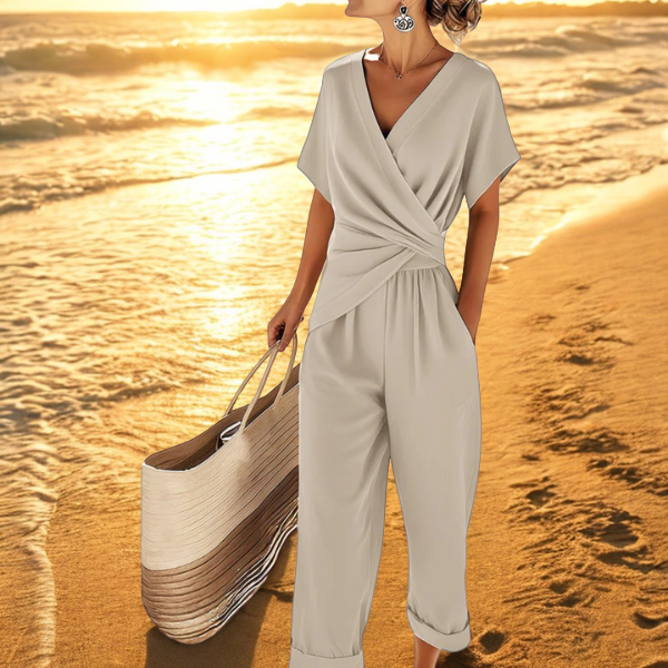 Emilia | Draped Jumpsuit