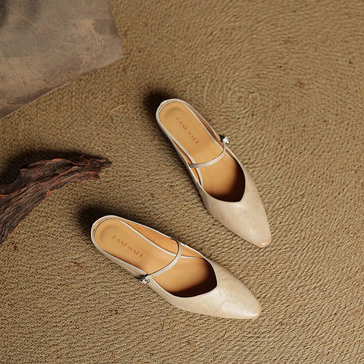 Bellancia Leather Leather Flats