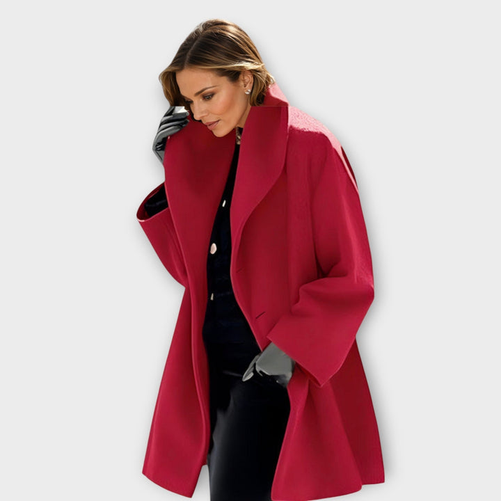 Eva | Premium Windproof Wool Coat
