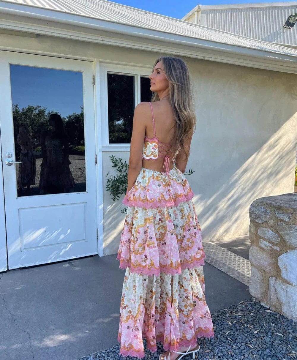 Elegant Lace Maxi Dress for Effortless Style