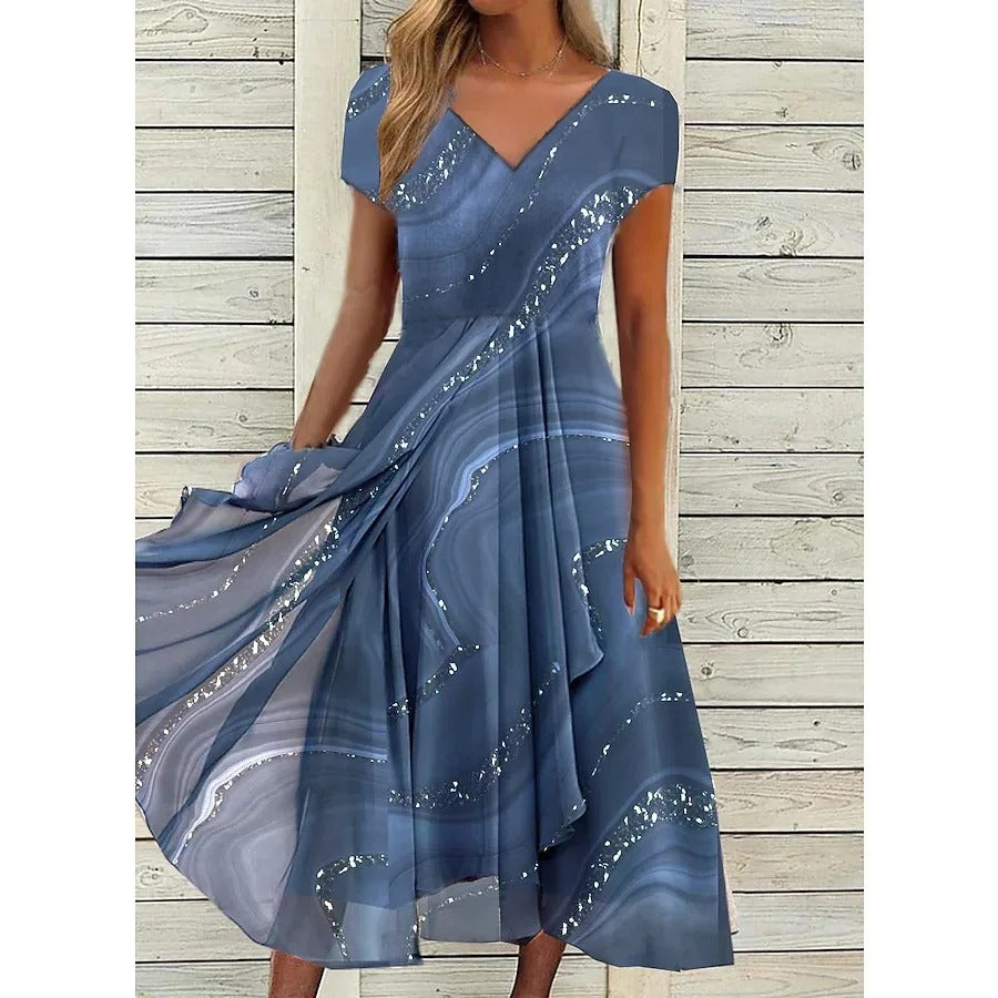 Clara | Stylish Summer Midi Dress