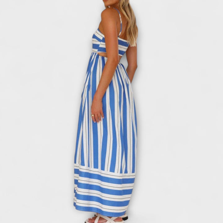 Maxi Dress in Bare Bloom