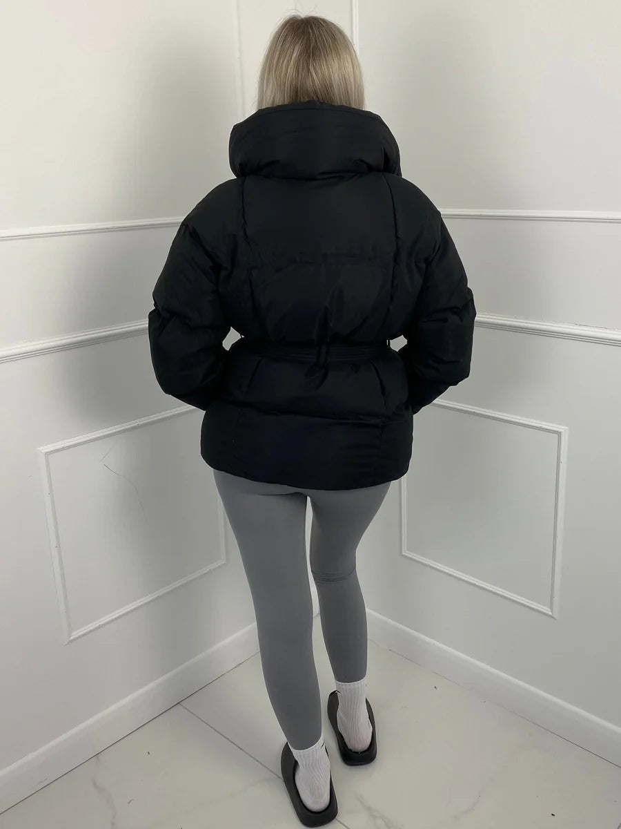 Brooklyn | Winter Belted Puffer Coat For Women