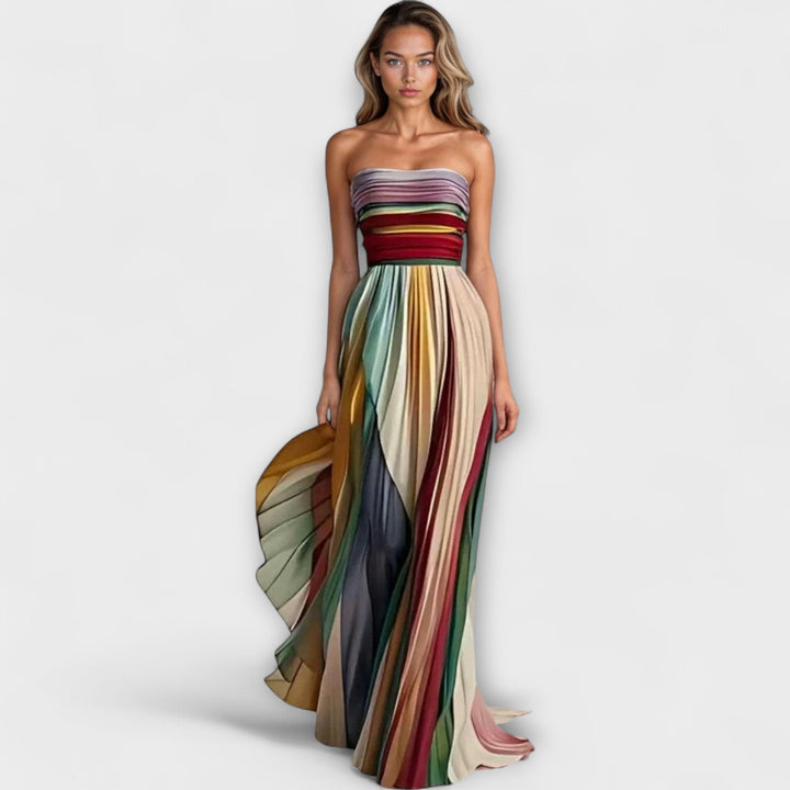 Long Dress Made from Premium Fabric