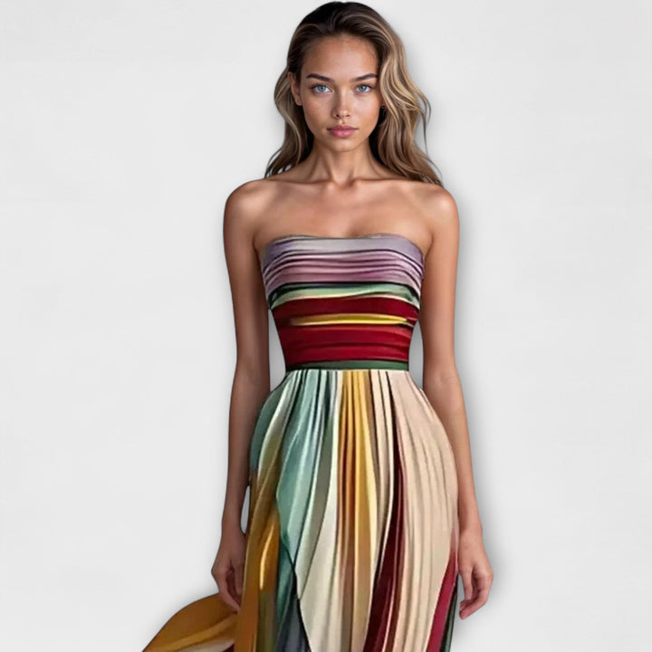 Long Dress Made from Premium Fabric
