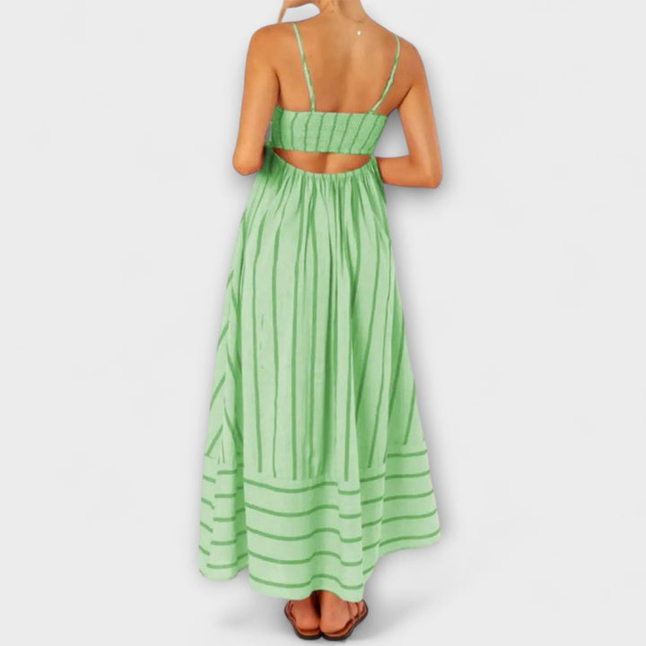 Maxi Dress in Bare Bloom